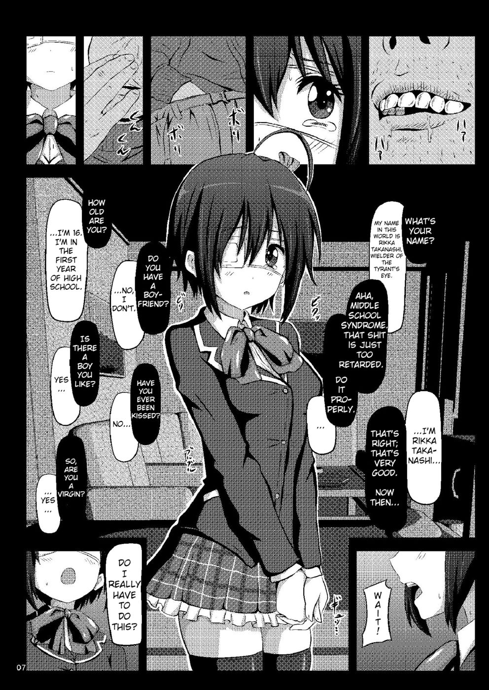 Hentai Manga Comic-Takanashi Rikka wa Dorei-chan-Read-6